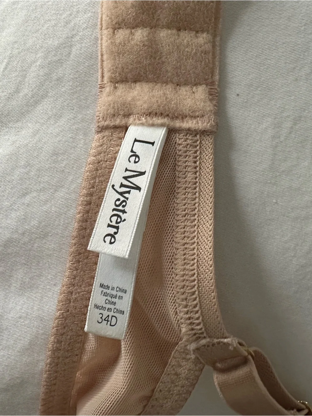 Le Mystere Nude Lace-Trim T-Shirt Bra